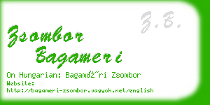 zsombor bagameri business card